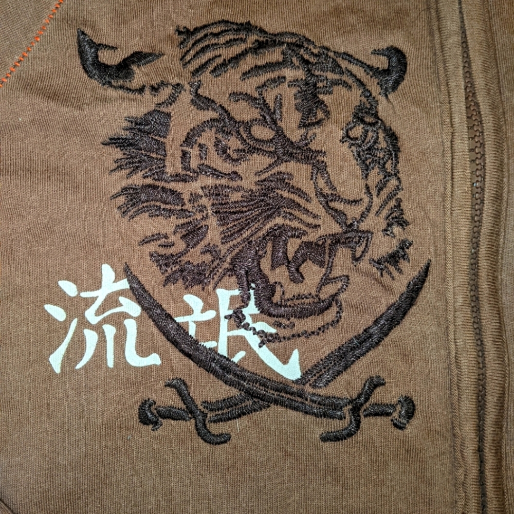 Marc Ecko Brown Track Jacket - image 2